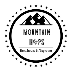 Mountain hops logo