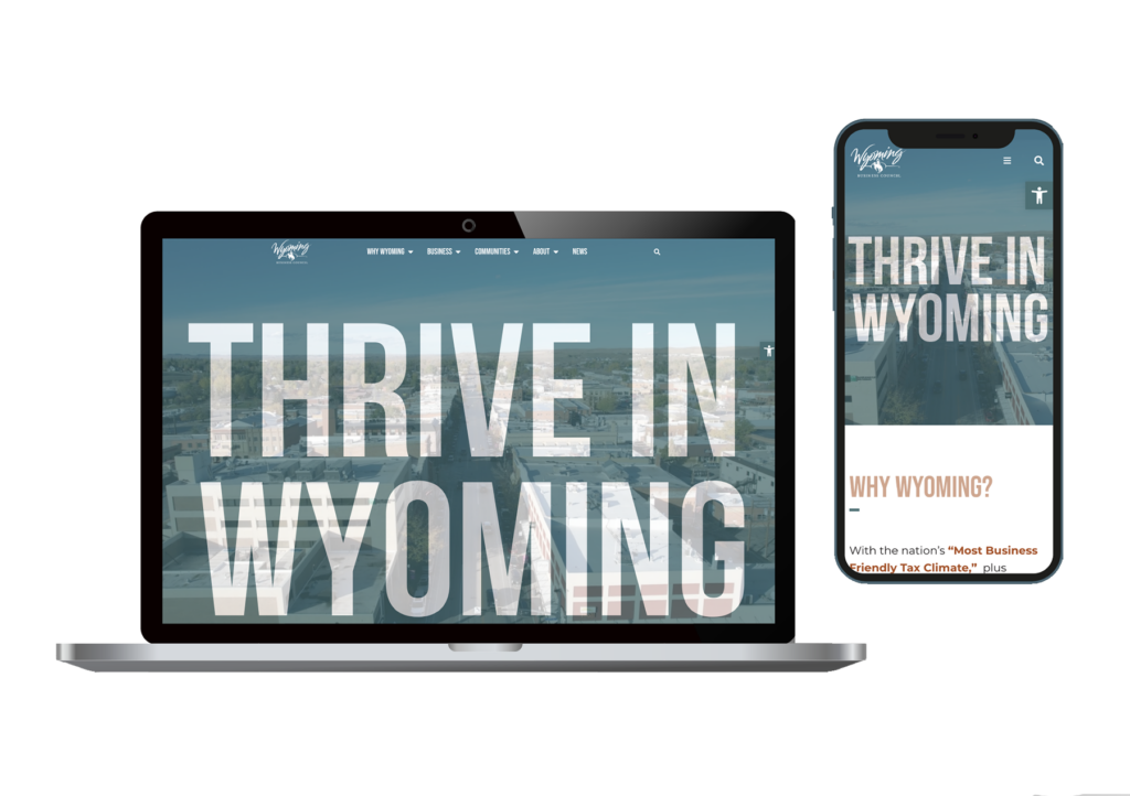 Wyoming Business Council across devices.